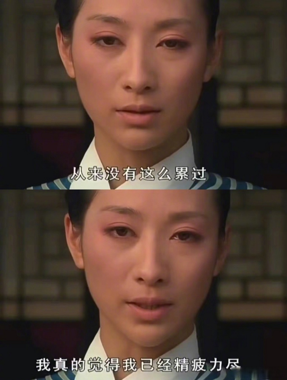 有多人以为安陵容下线的时候这里是披发的,人类对甄嬛传的开发还是不