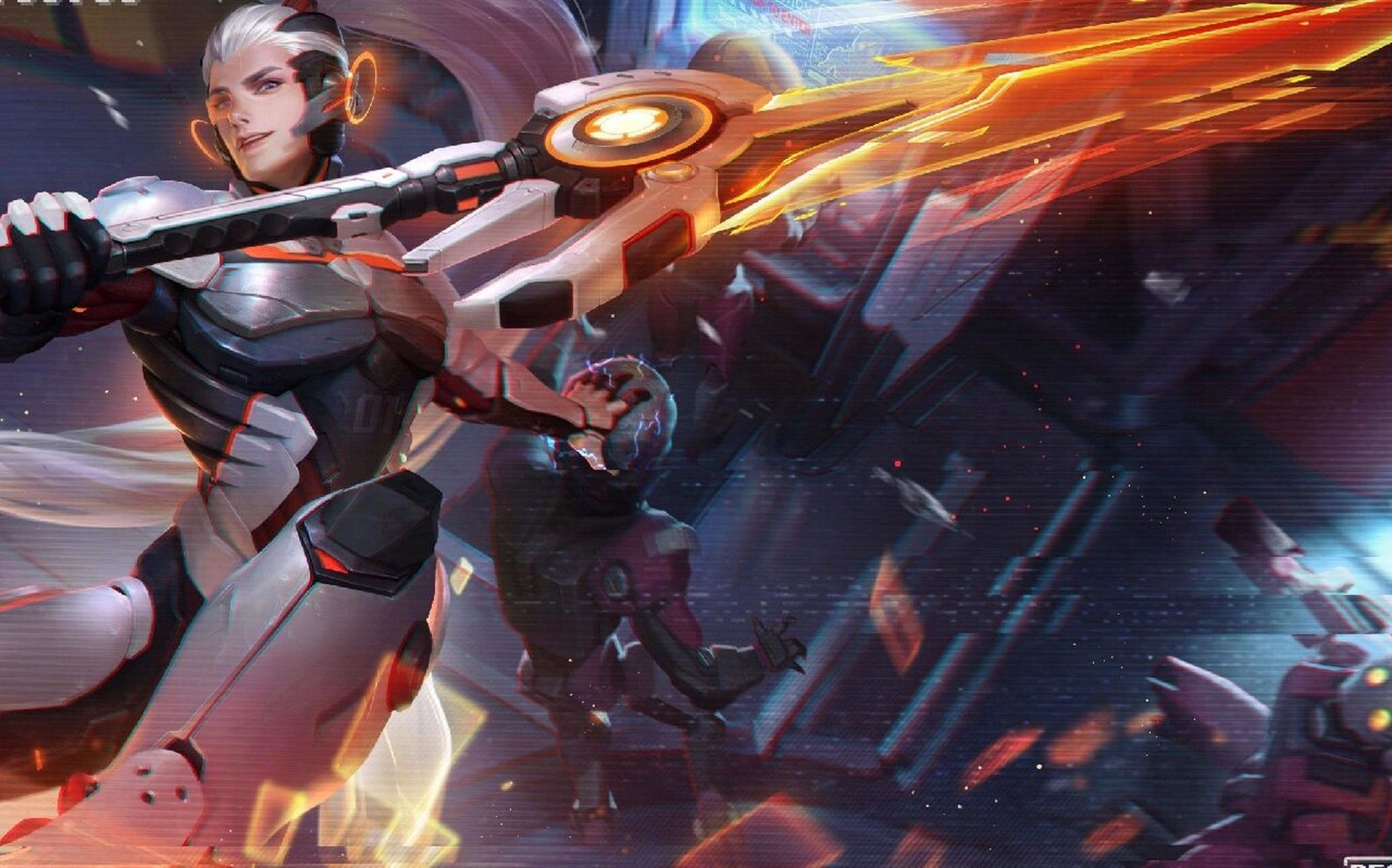 王者荣耀韩信皮肤电脑壁纸,玩韩信的来领了