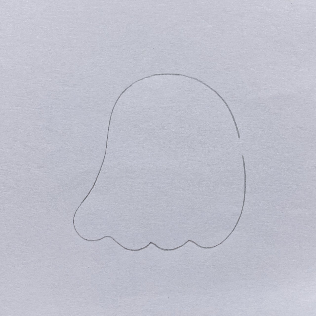 生气可爱鬼简笔画教程