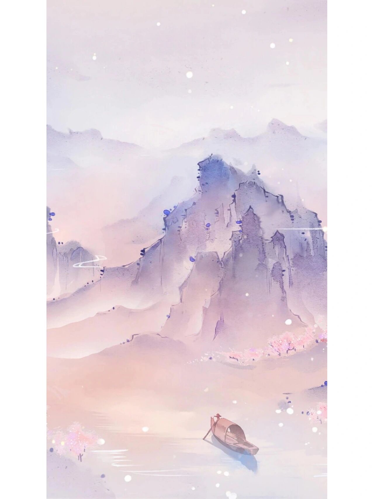 古风简约背景图,壁纸,一发完