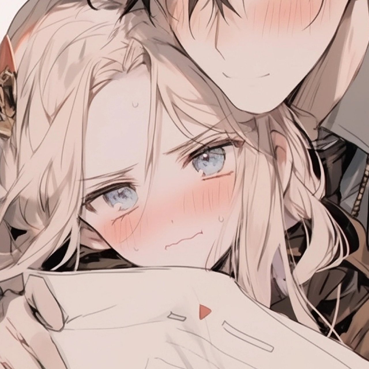 【首发】情侣动漫头像|小猫羞羞