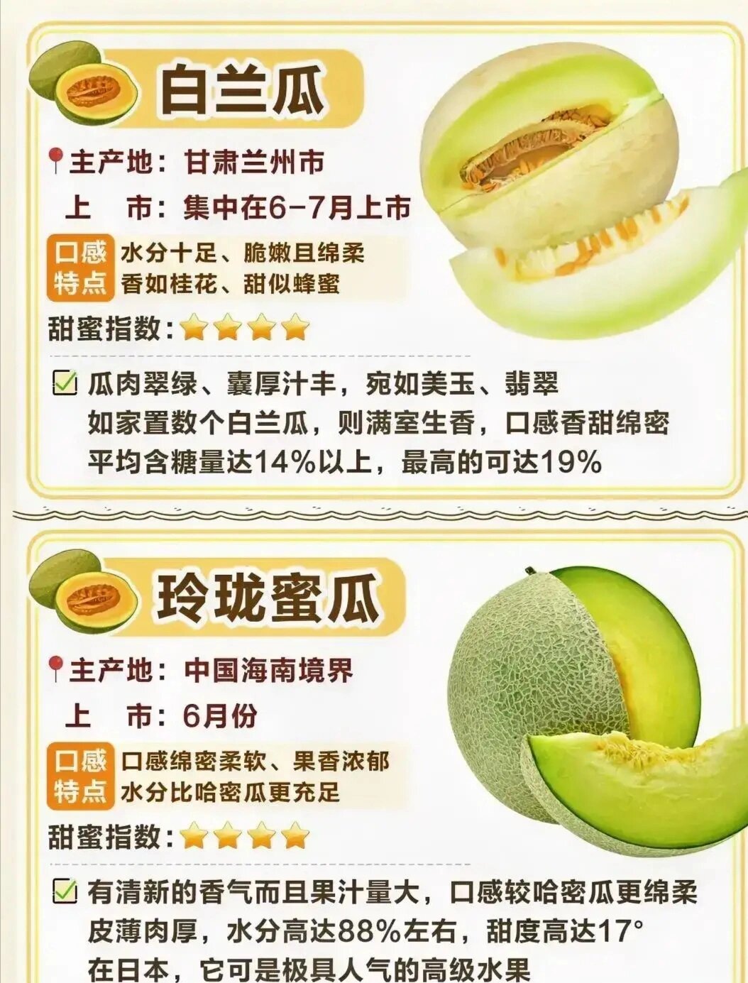 16种常见甜瓜品种介绍9090