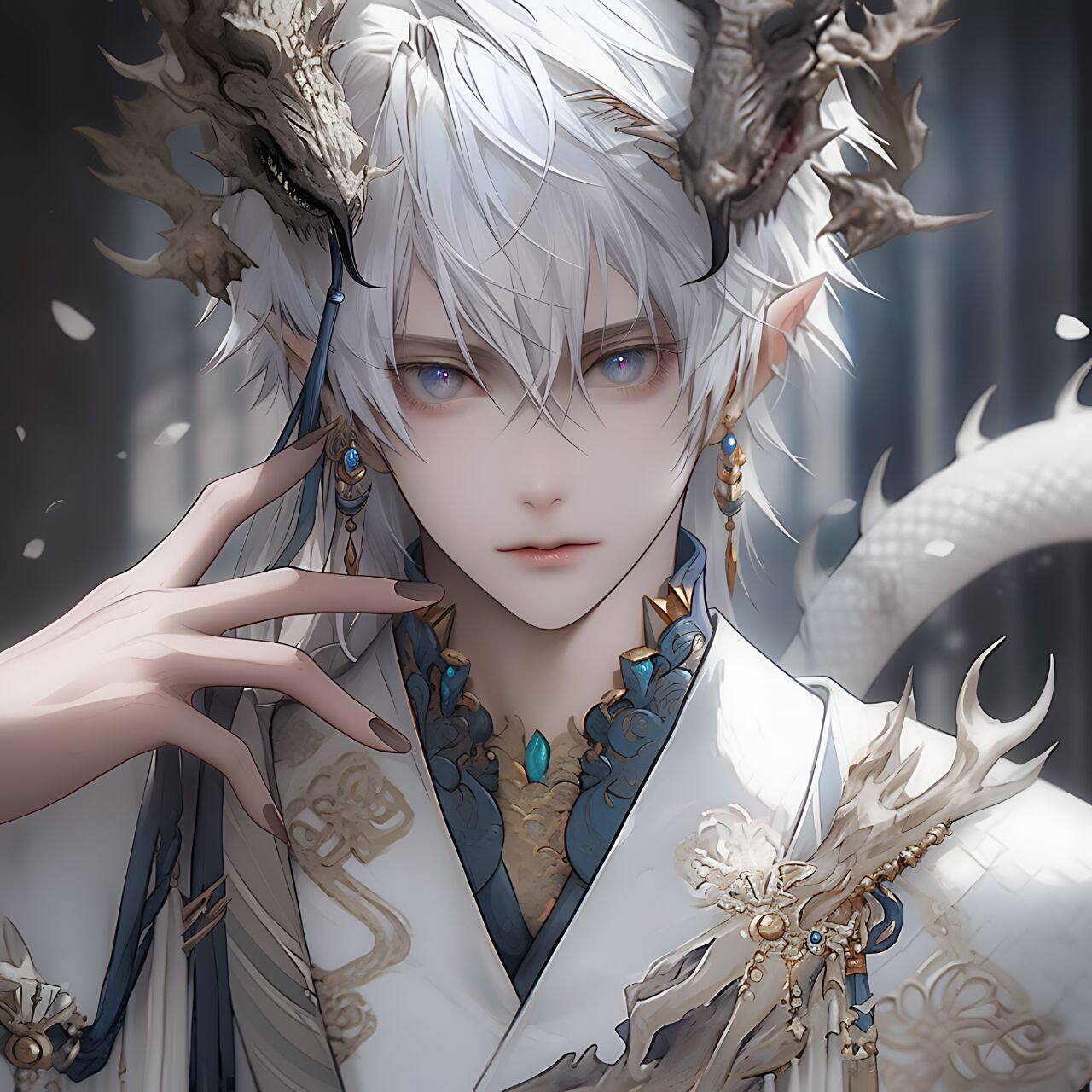 男生头像 | 第八期 一波白发少年 精致高贵 快来看看,哪一个是你的最