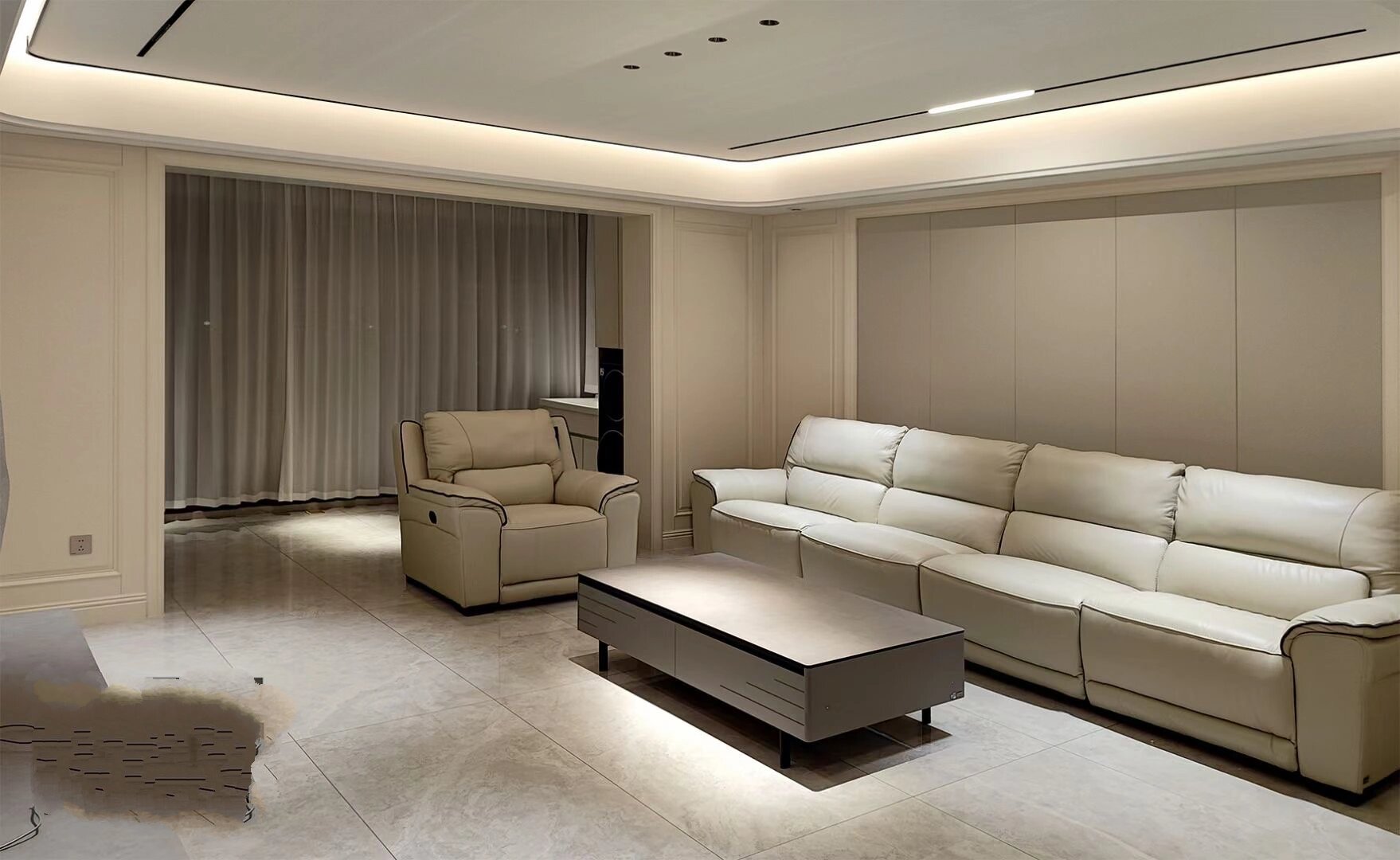 冠牛简美风格全屋系列 材质:非洲卡斯拉 颜色:卡斯拉封闭漆定制色