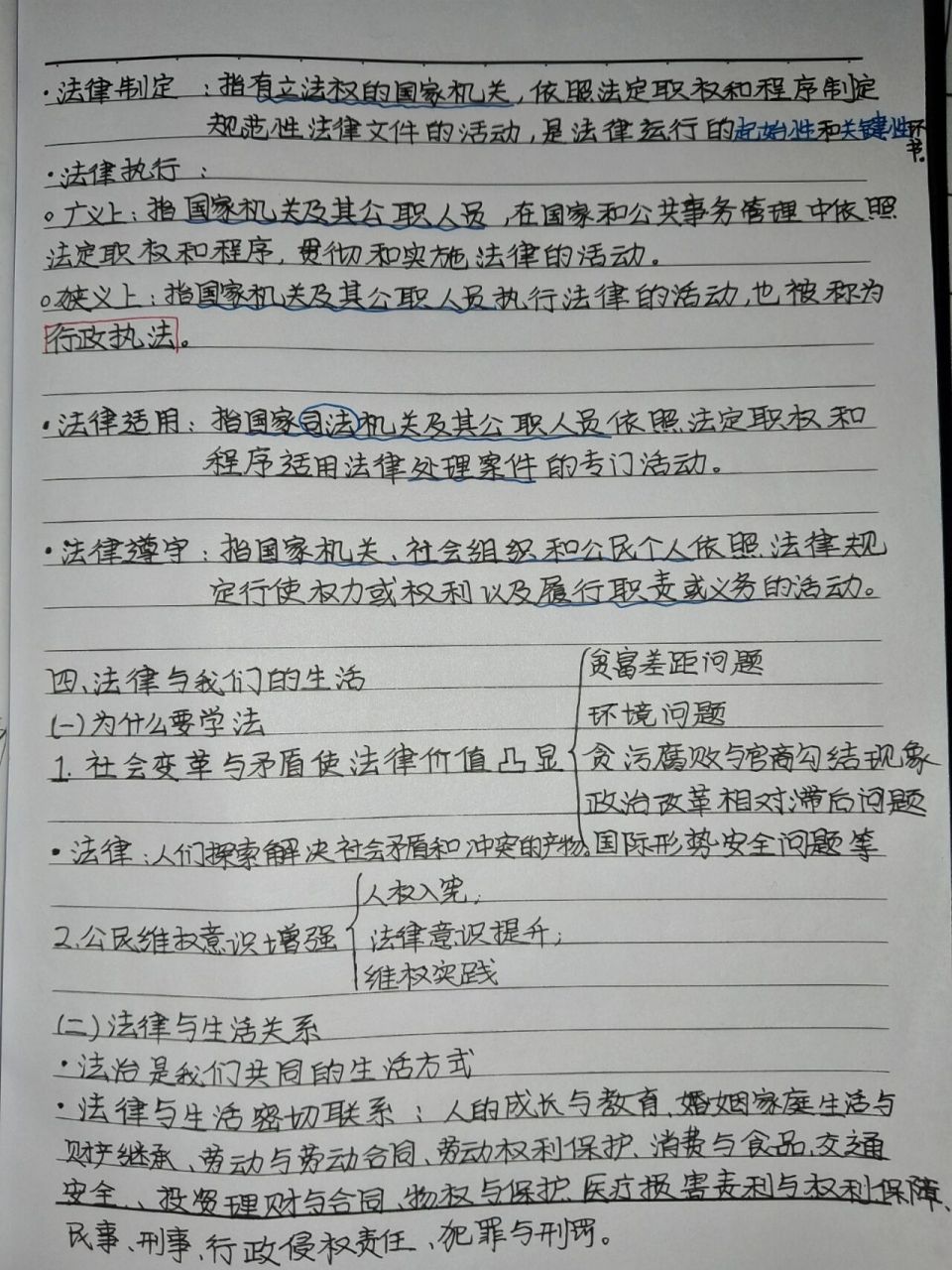 《思想道德与法治》第六章笔记 《思想道德与法治》第六章笔记