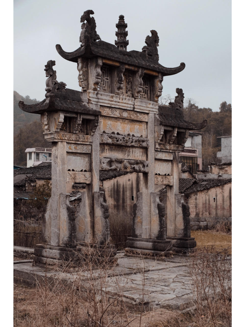 鲜为人知的古村落 位于桂林市灌阳县文市镇的月岭村 还保留较完整的古