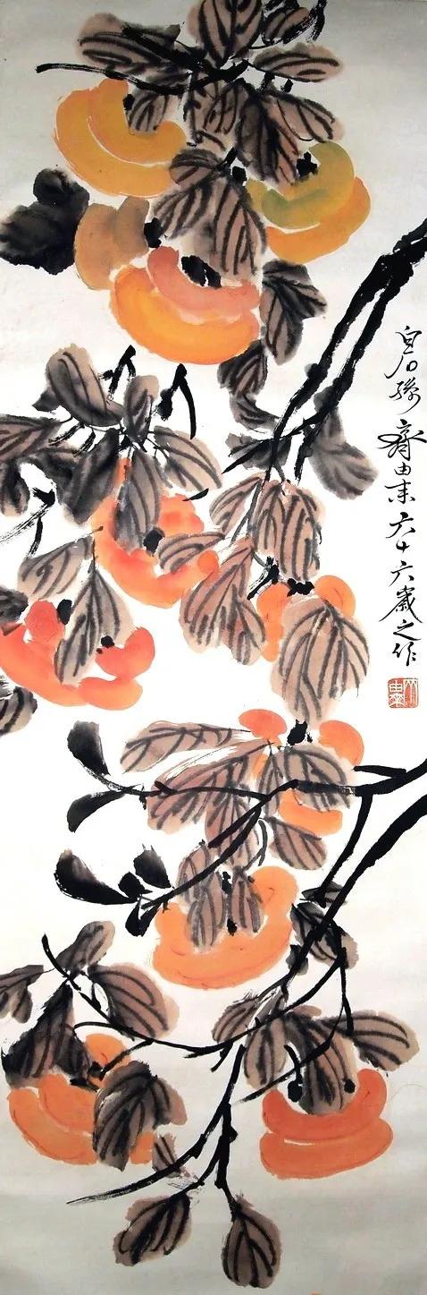 齐白石爱画柿子,鲁迅爱吃柿饼,关于柿子的知识,你知道多少呢?