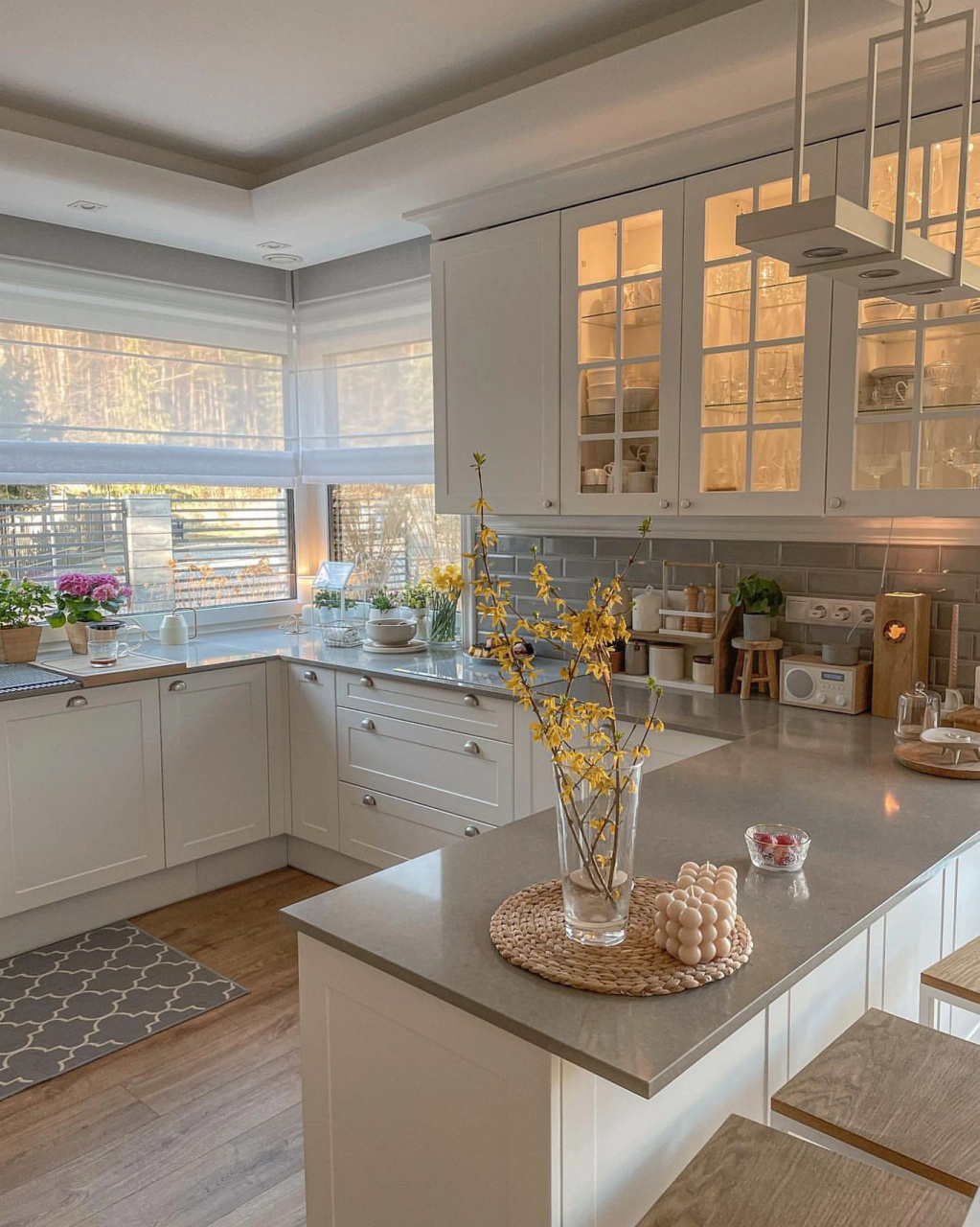 超级耐看的法式开放式厨房|||温馨又惬意98 9997今天这期分享一