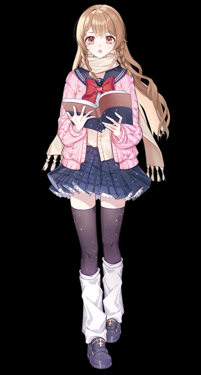 触漫『杂系人物搭配黑白图』