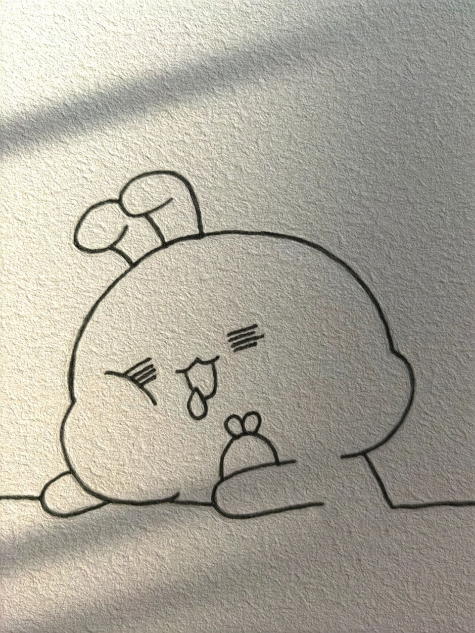 简笔画|睡个好觉吧(附步骤) 元旦快乐7878 新的一年加油吧 如果太