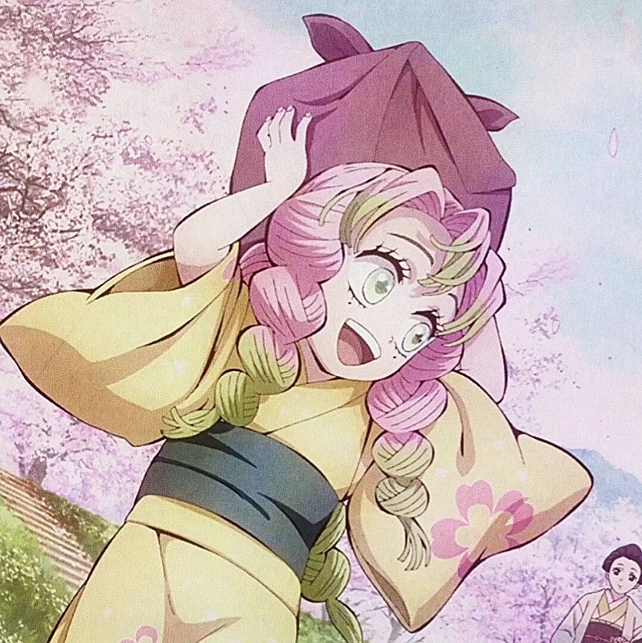 【头像】甘露寺蜜璃 自截 自调‖蜜璃太可爱了