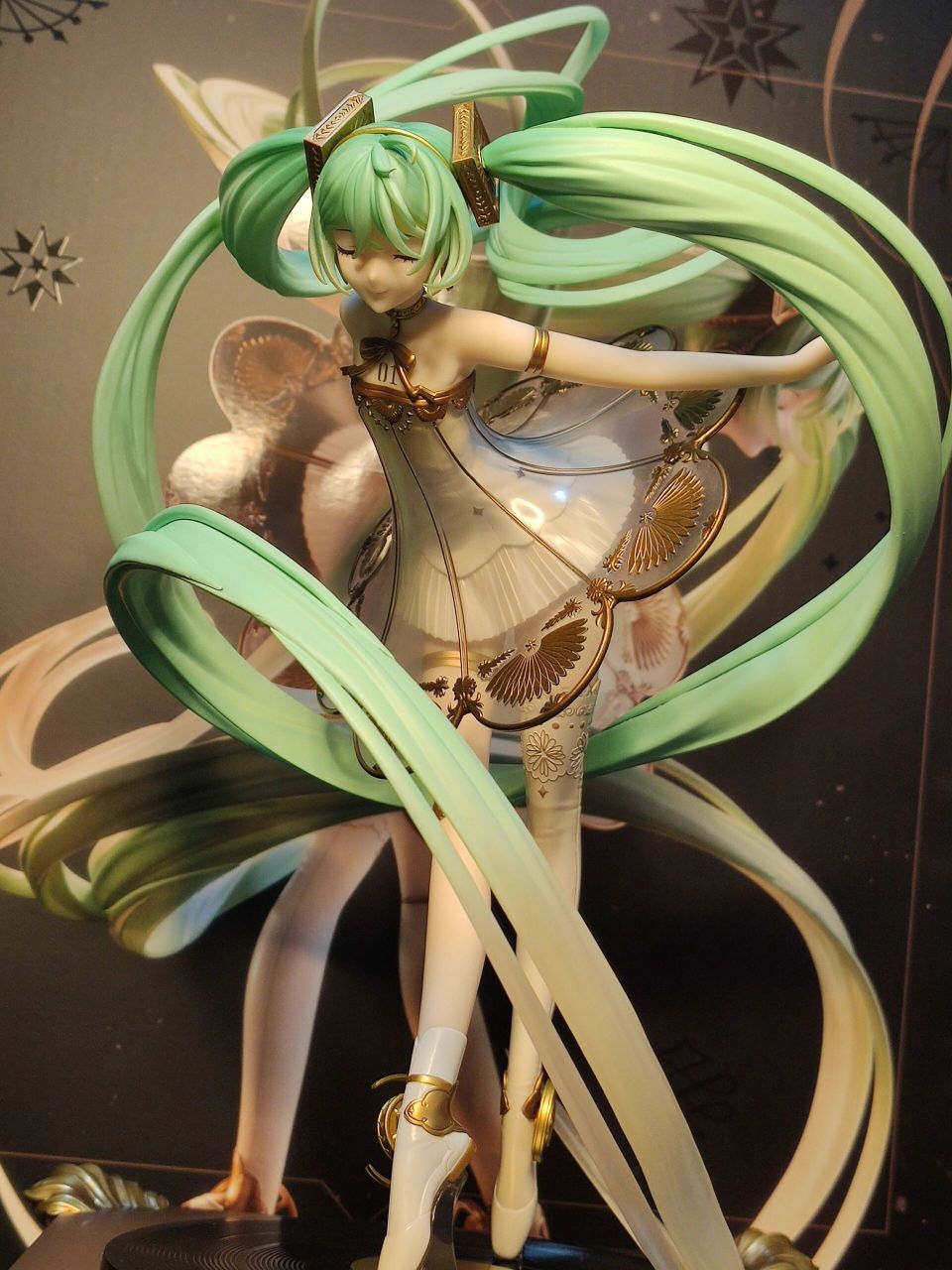 谁能拒绝初音! 八音盒 芭蕾舞造型 初音未来 谁能拒绝啊! 真的好优雅