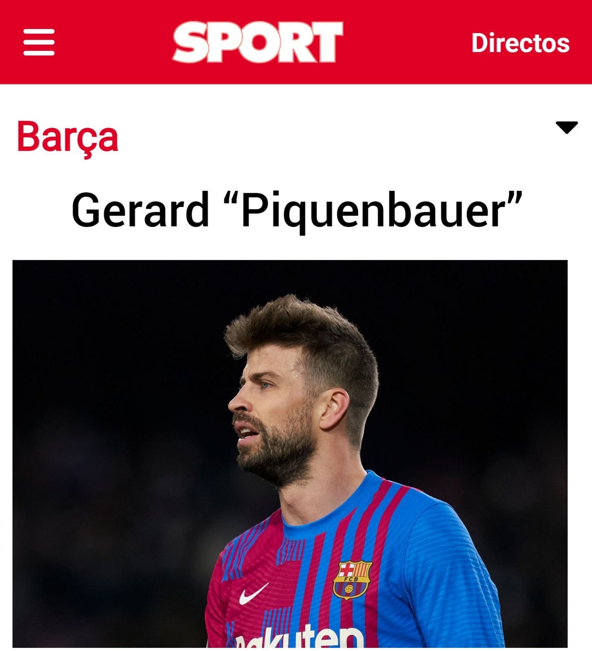 每体:杰拉德-皮肯鲍尔.