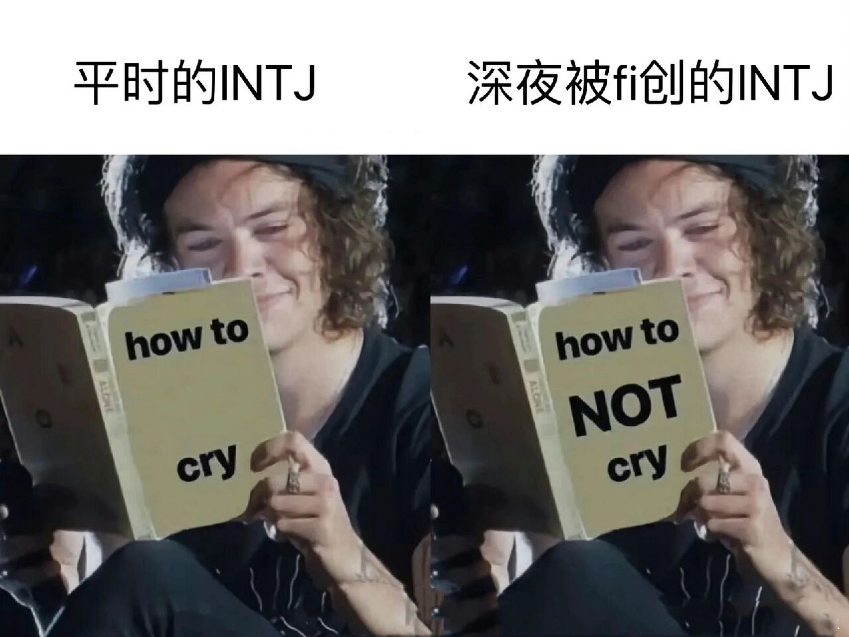 enfp说:intj真的是爱哭鬼 我是intj,不喜欢哭,也讨厌遇到事就哭哭啼啼