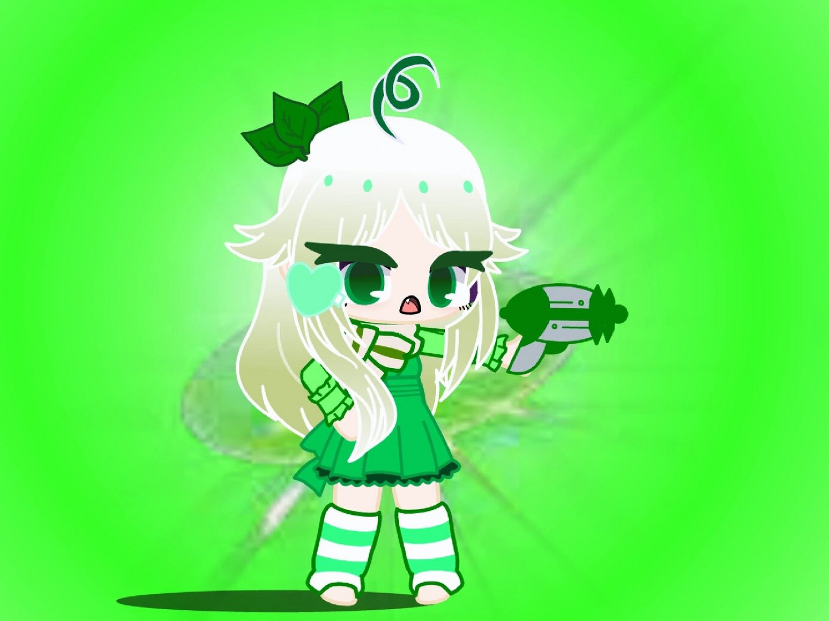 双重豌豆射手萌化版 怎么会有僵尸会吃这么可爱的双重豌豆呢?