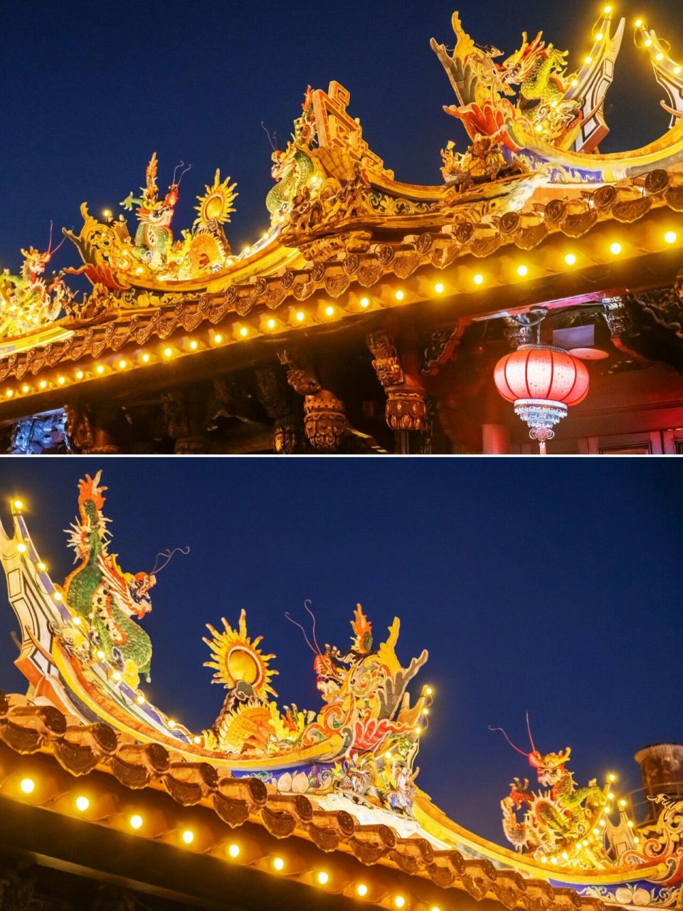 去泉州别错过关帝庙夜景,流光溢彩美轮美奂 泉州通淮关帝庙是祭祀武圣