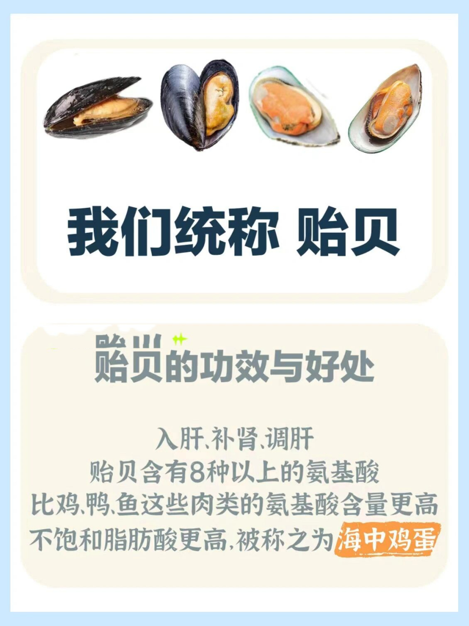 青口,绿唇贻贝,海虹咋区分?