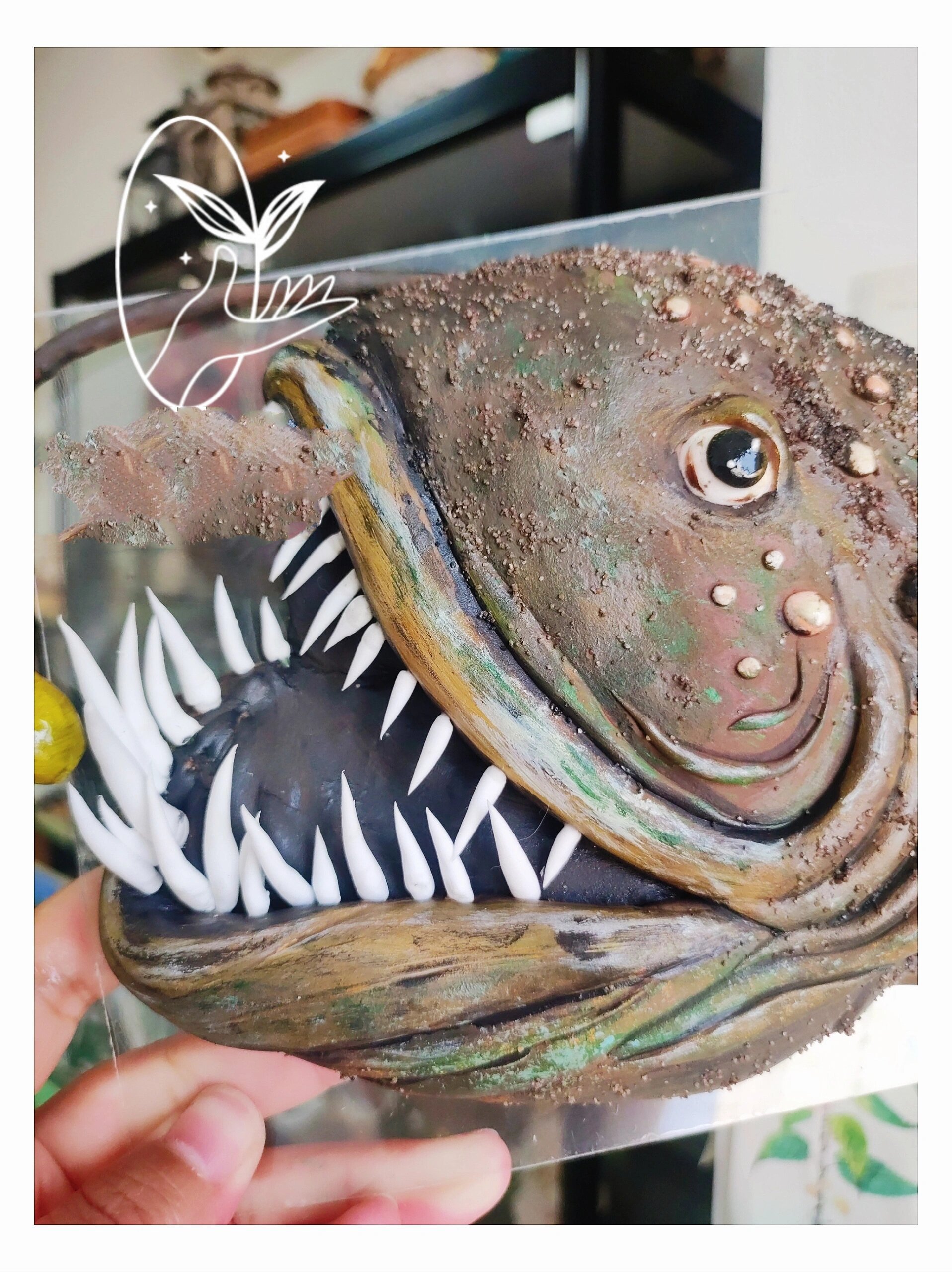 超轻粘土|灯笼鱼少儿创意美术黏土diy手工 🐟用超轻粘土来做灯笼鱼