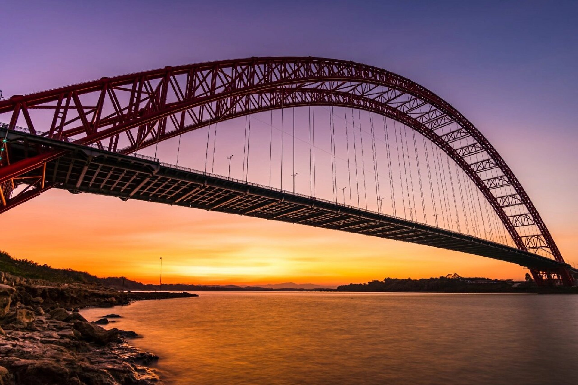 平南三桥——世界第一拱桥 拍张壁纸美滋滋