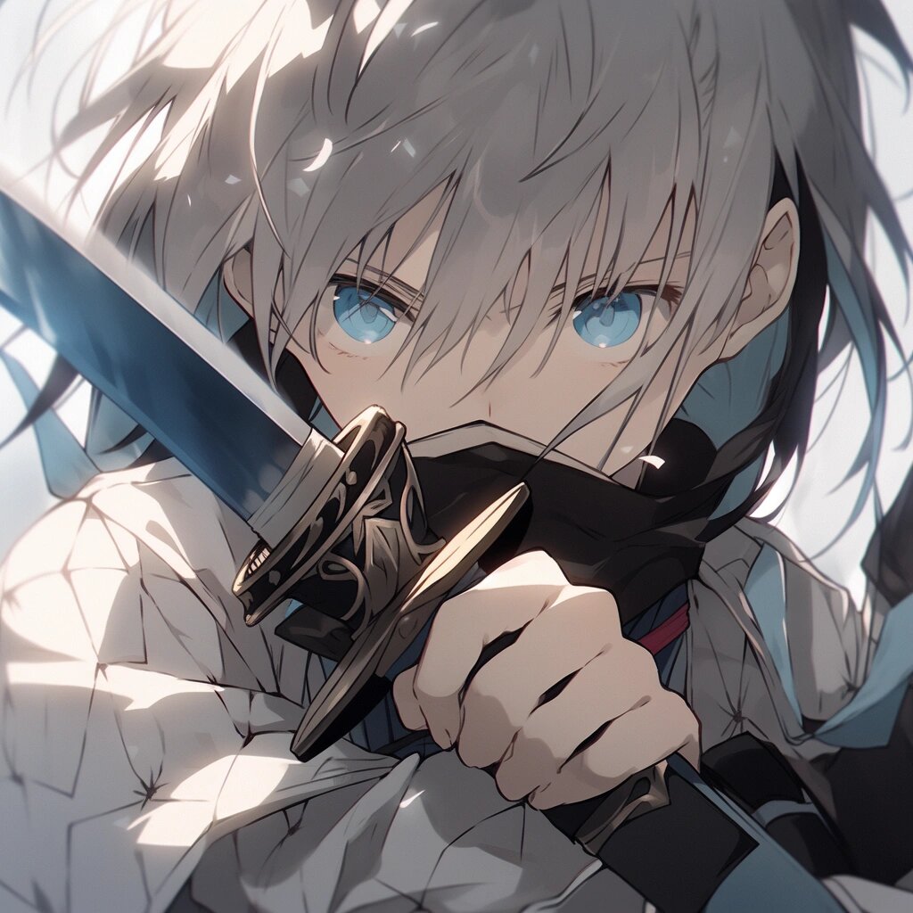 「少年,持剑而立」持剑动漫男系列8@细节决定的动态