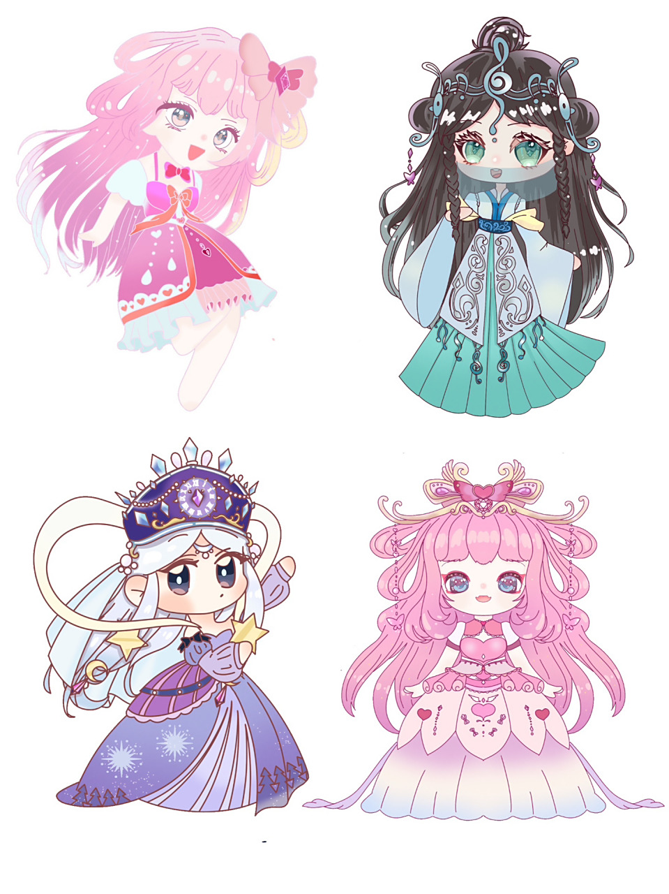 原创|盘点下最近画的叶罗丽小可爱们