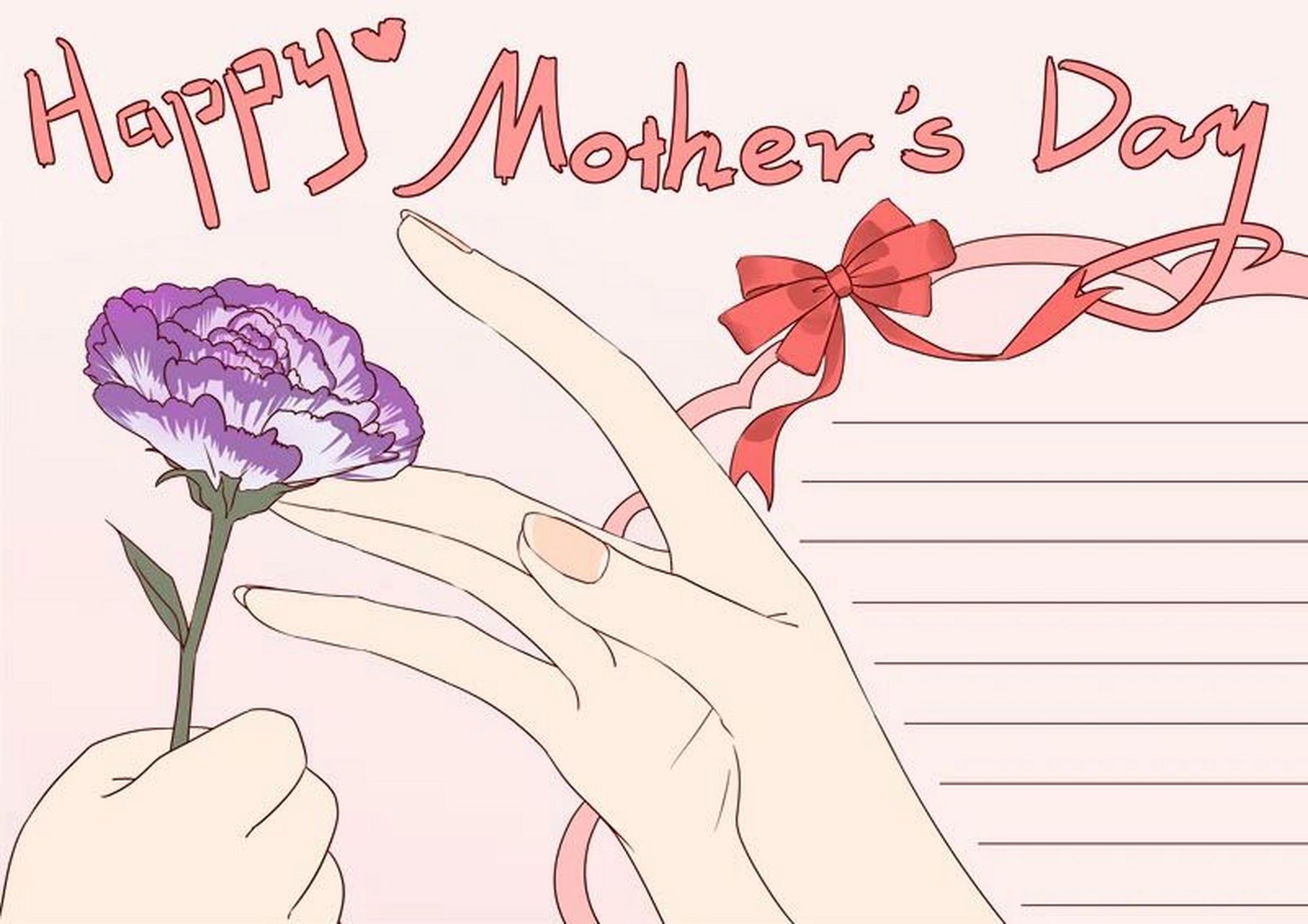 母亲节的手抄报画法 母亲节手抄报#母亲节手抄报# #手抄报模板#