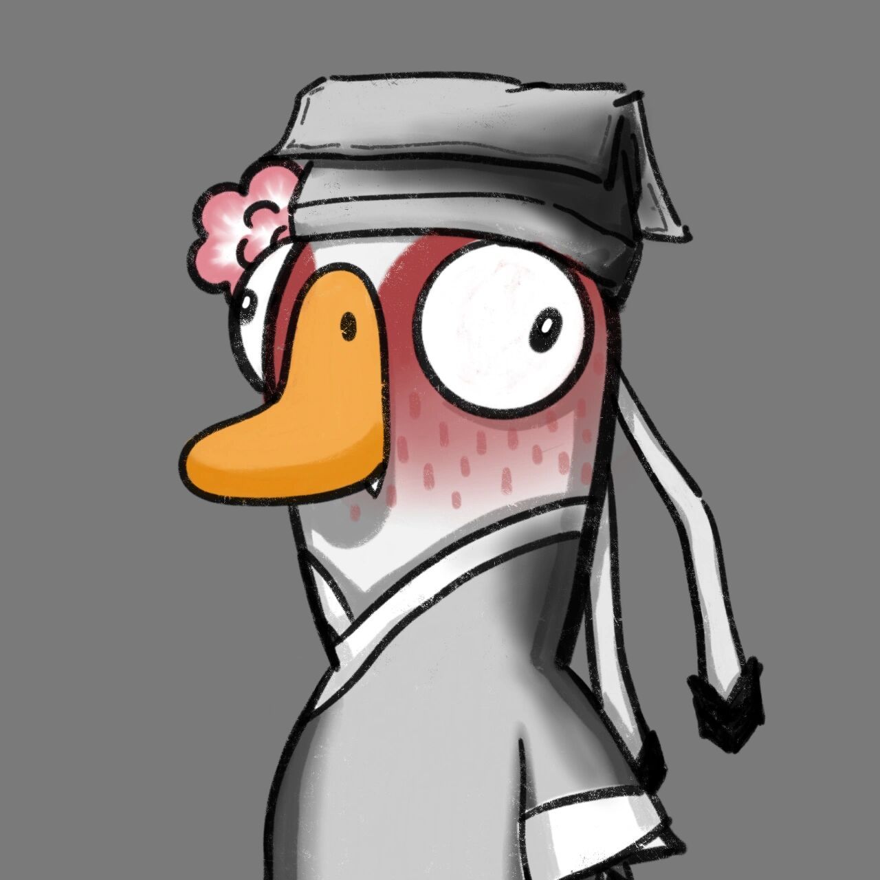 鹅鸭杀×狐狸书生|鹅鸭杀头像 鹈鹕肚子有几胞胎