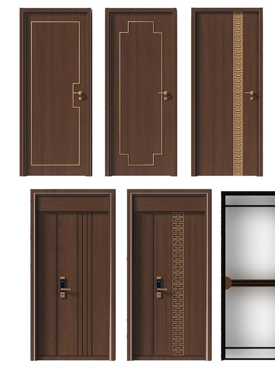 新中式门型的各种设计     以我新中式,叙我中国风 一扇好的新新中式