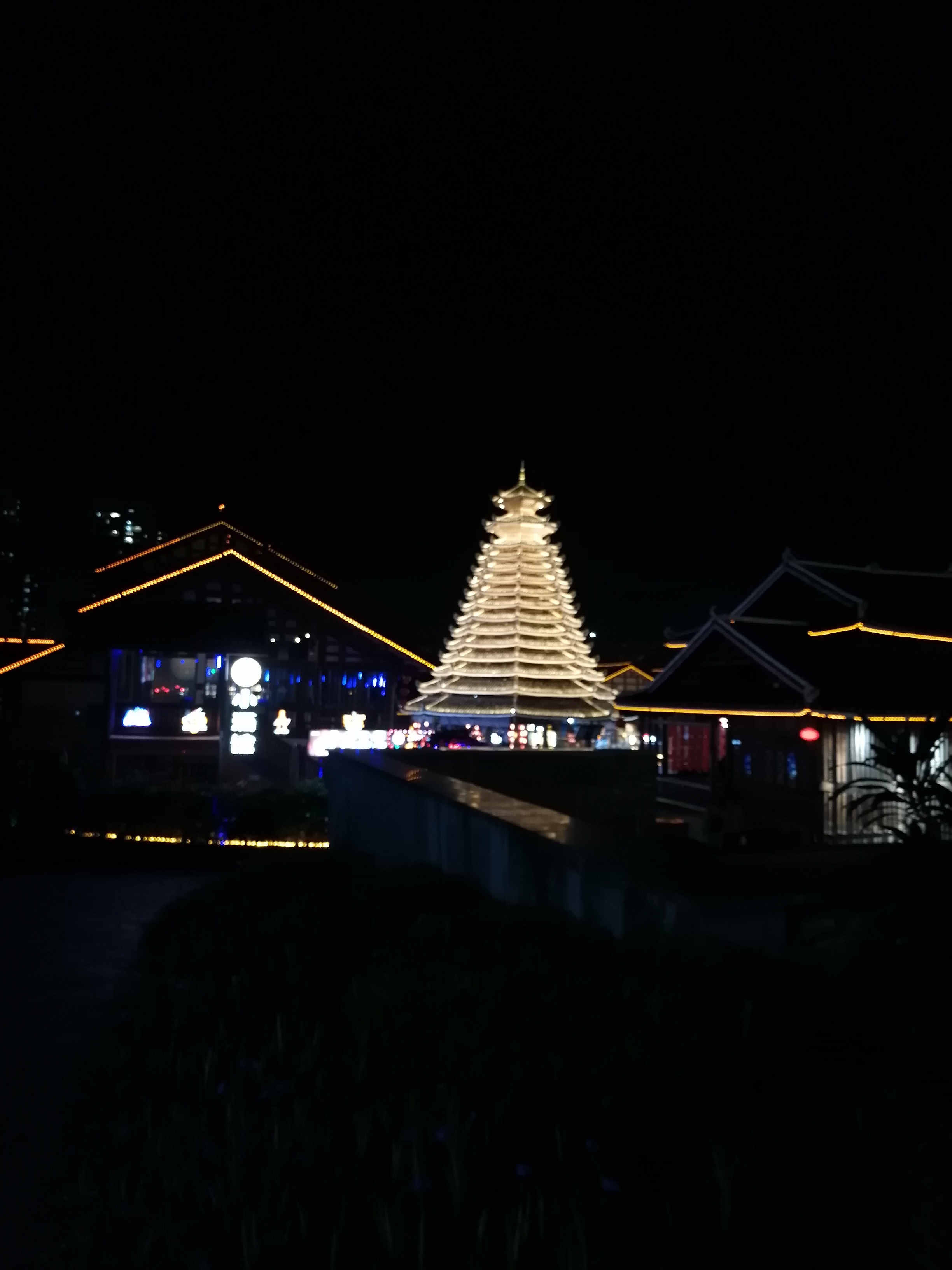 南宁相思小镇夜景