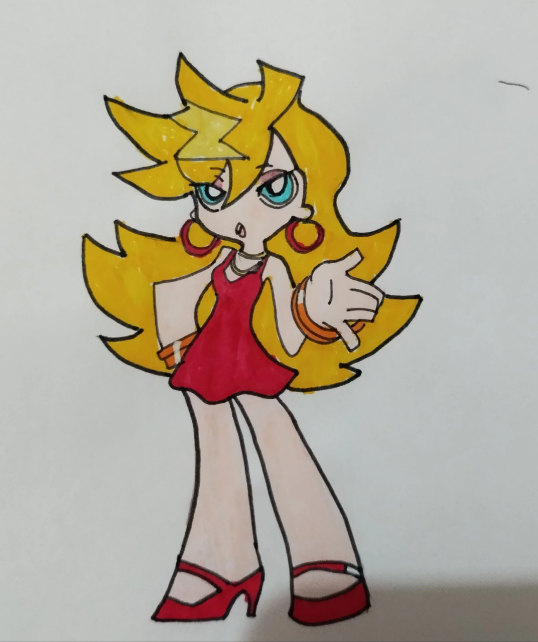 浅浅画一下吊带袜天使 ૧(●´৺`●)૭