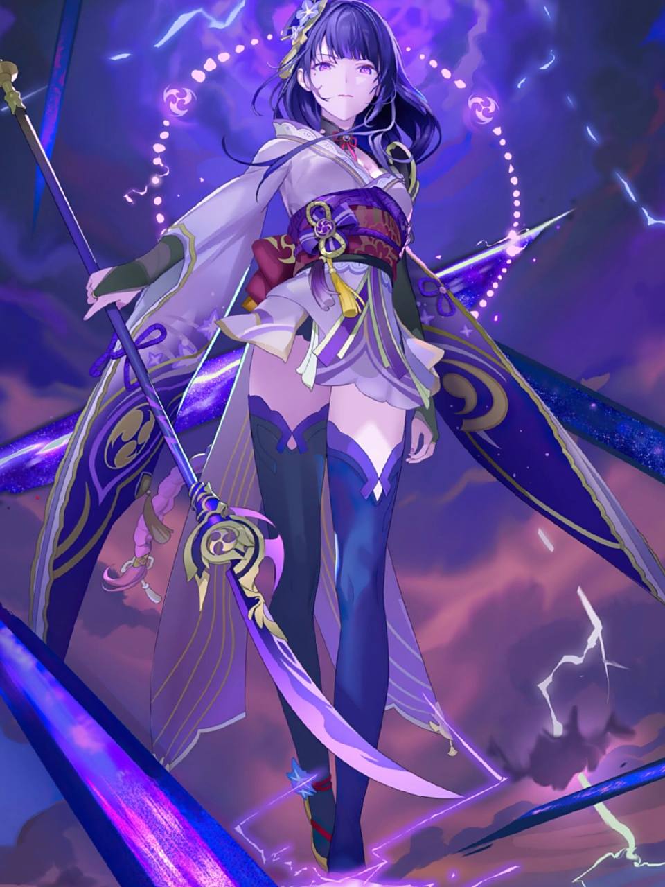 巴尔泽布,游戏《原神》中的角色,又名"雷电影","尘世七执政"中的雷神