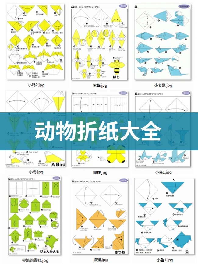 手工折纸大全