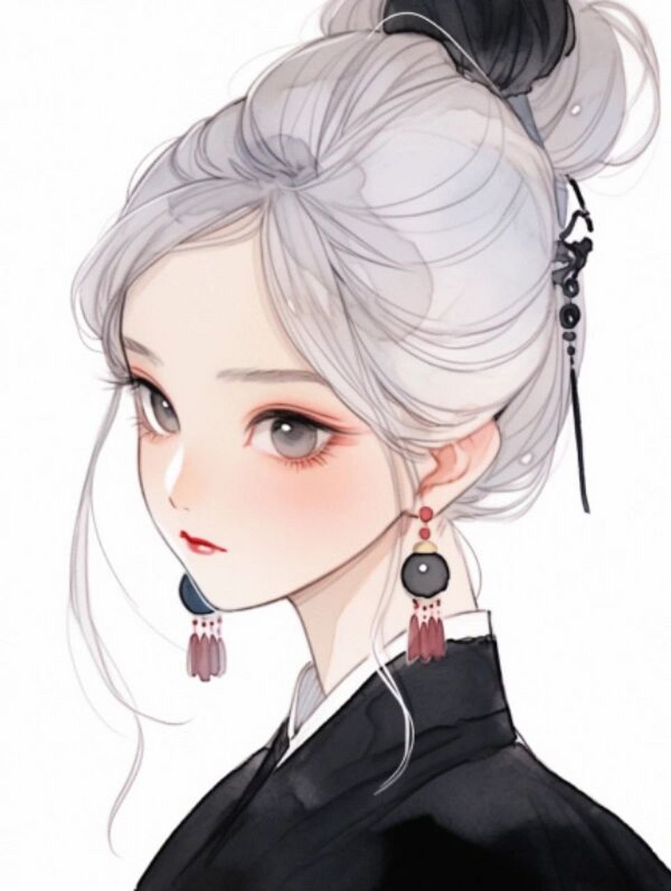 古风侠女|雪花女神龙