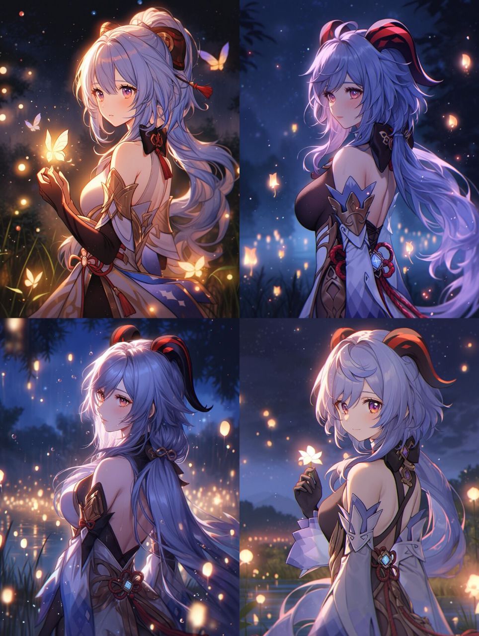 【原神人物】甘雨 | 精品美图 璃月七星的秘书,体内流淌着人类与仙兽