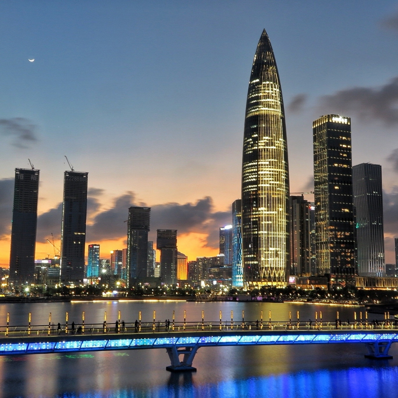 打卡深圳后海华润"春笋"(子弹头)大厦