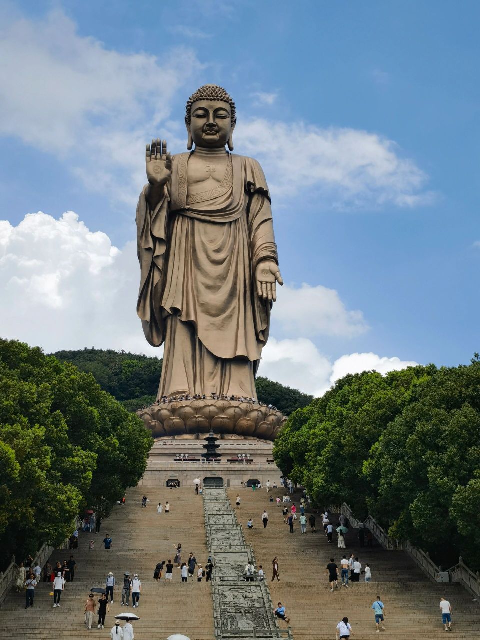 无锡 灵山大佛 佛祖保佑 见佛即好运