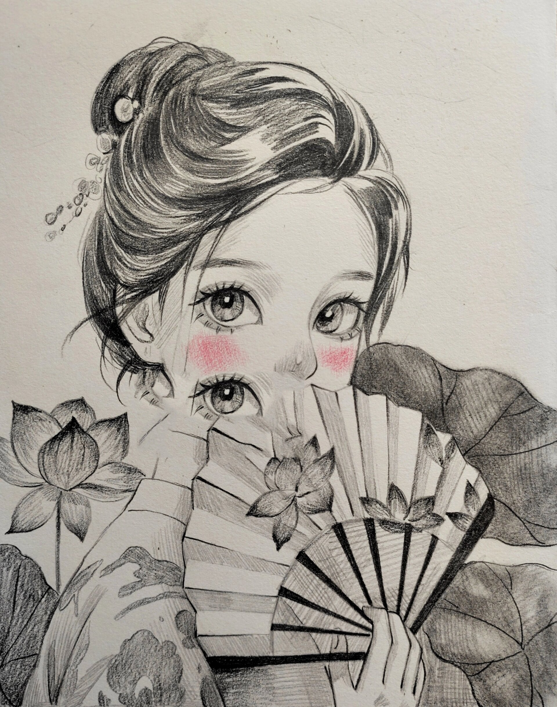 简单动漫人物素描头像