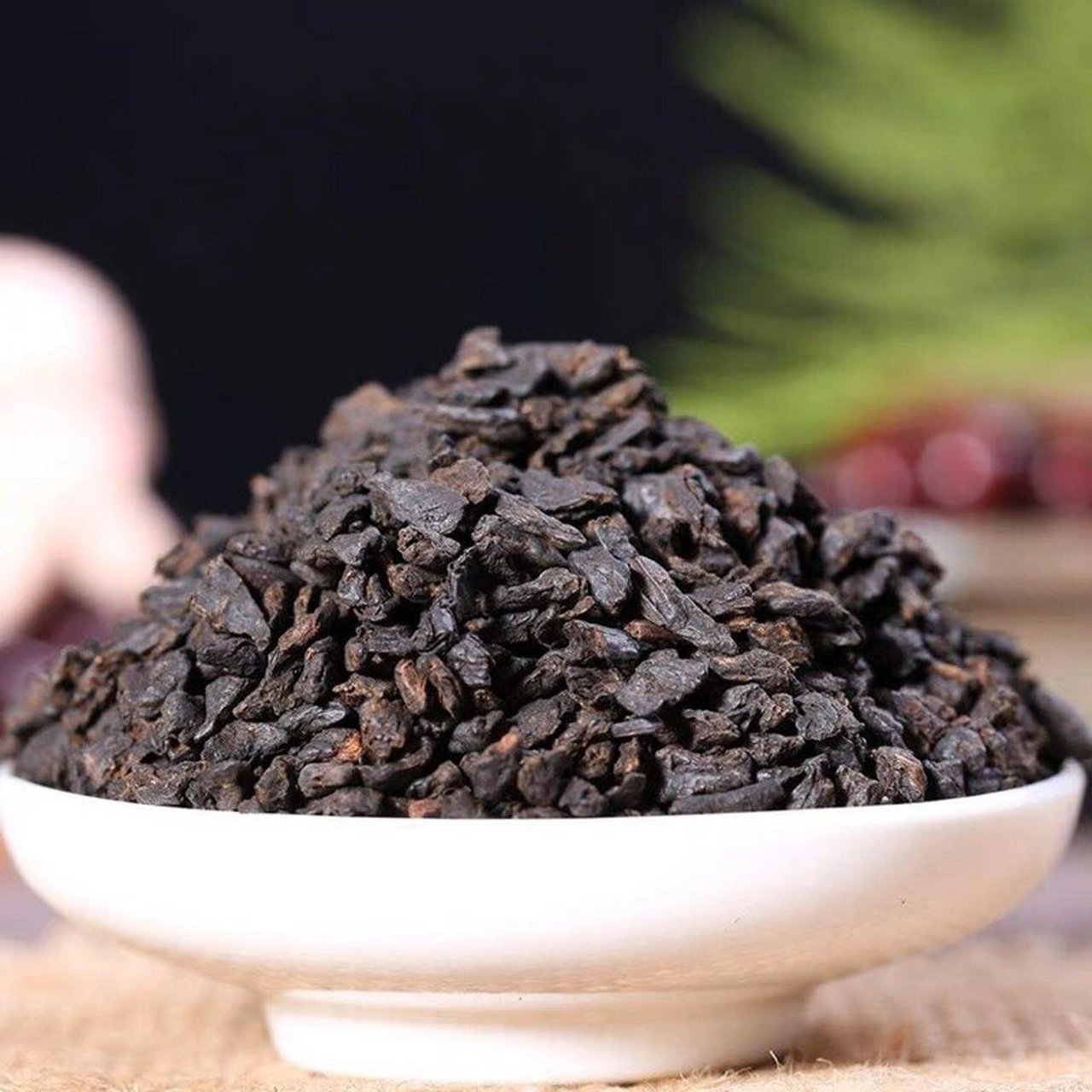 茉莉碎银子普洱茶 莉花香茶化石,口感甜润,滋味馥韵,浓稠绵滑,颗粒