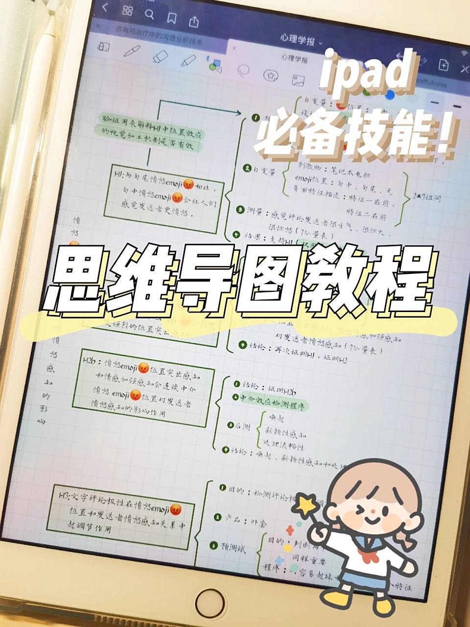 开学不惑|如何用ipad做思维导图 ipad教程又来啦～ 16615打开good