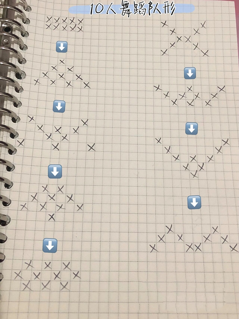 10人舞蹈队形变换95 两种不同舞蹈队形变换 9315根据自己的需求