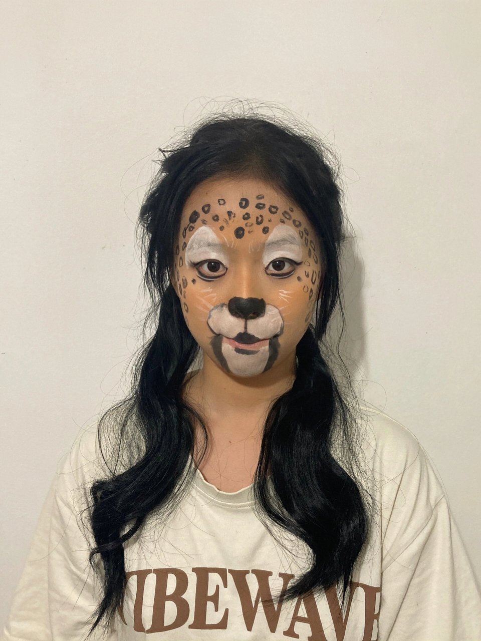 妆容分享第一弹之动物妆小豹子 今天分享的妆容是森林里的小豹子?