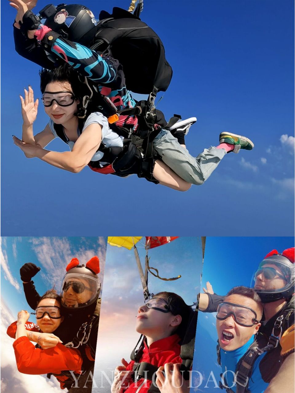 砚洲岛跳伞介绍 推荐指数:☆☆☆☆☆ 推荐基地: 鹰飞跳伞广东砚洲岛