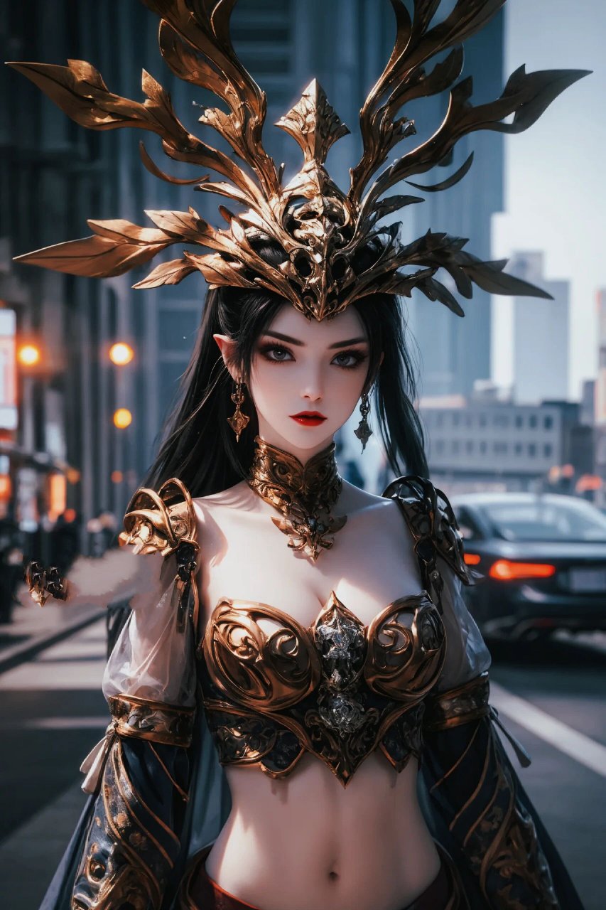 ai美杜莎魔改版,美杜莎壁纸5,16张 有一张被人说太露,我删了一张