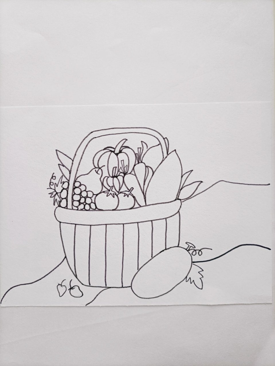 秋日主题创意美术《春华秋实》绘画教程 适合6岁以上小朋友绘画,快来