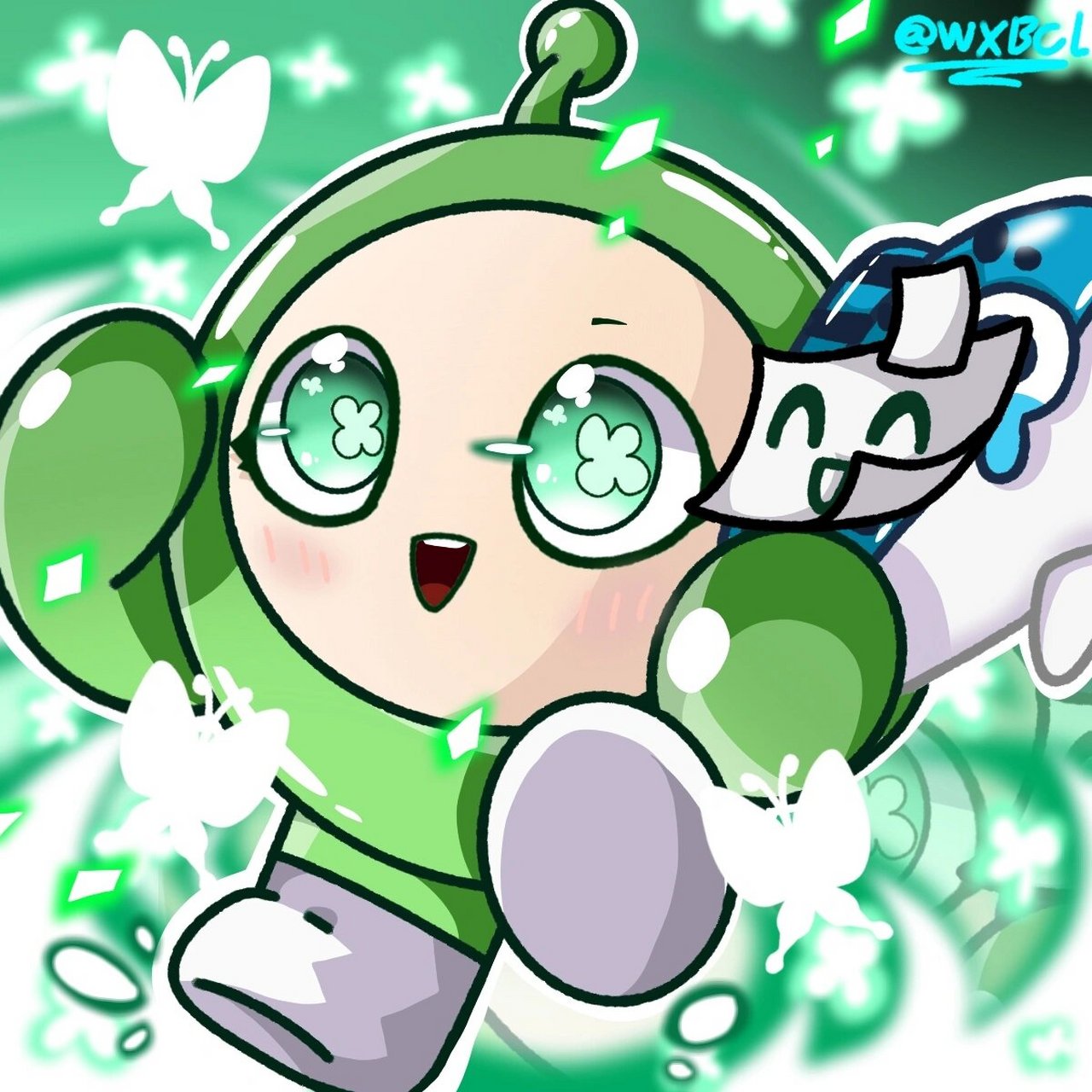 五小只头像|鱼门永存 你们催的小绿这不就来了吗,就是说画质不够特效