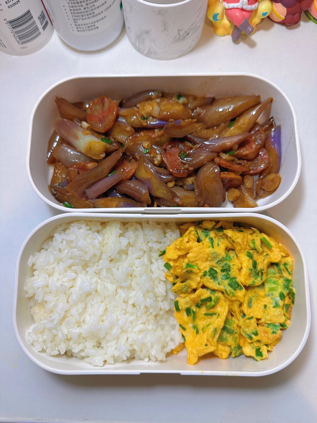 午餐吃什么好消化便当饭图片家里盒饭图片便当菜带饭饭食图片大全泡沫
