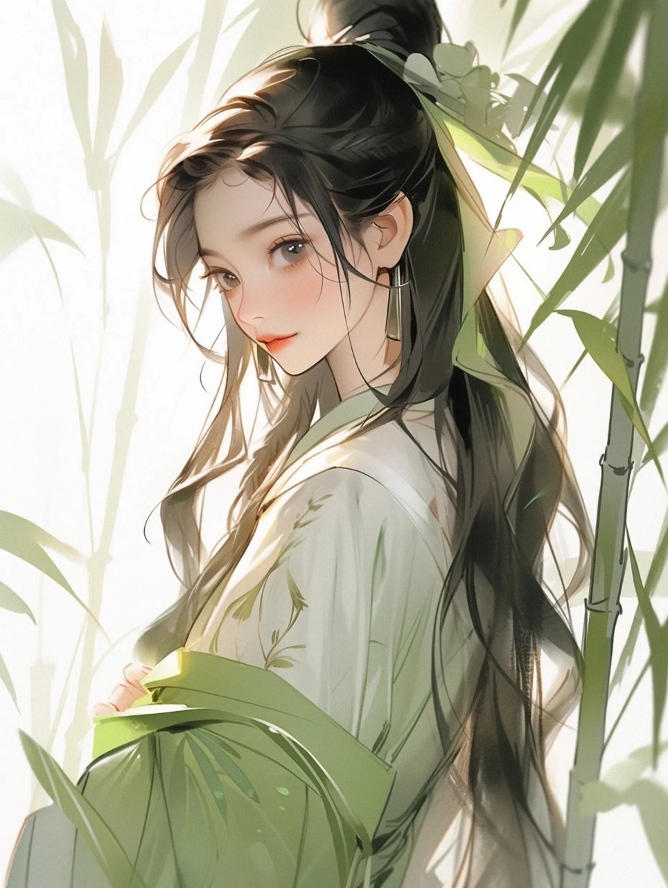 竹林少女