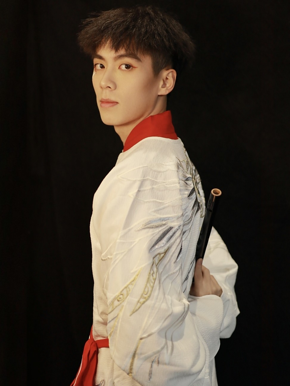 仙鹤少年|学习一个超仙的男生汉服妆容 终于有一篇关于男生的汉服妆容