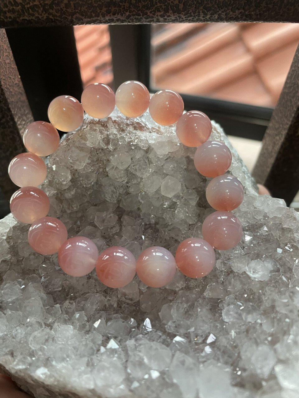 蜜桃成熟时 非洲玛瑙又称水蜜桃玛瑙,是不是像极了蜜桃99?