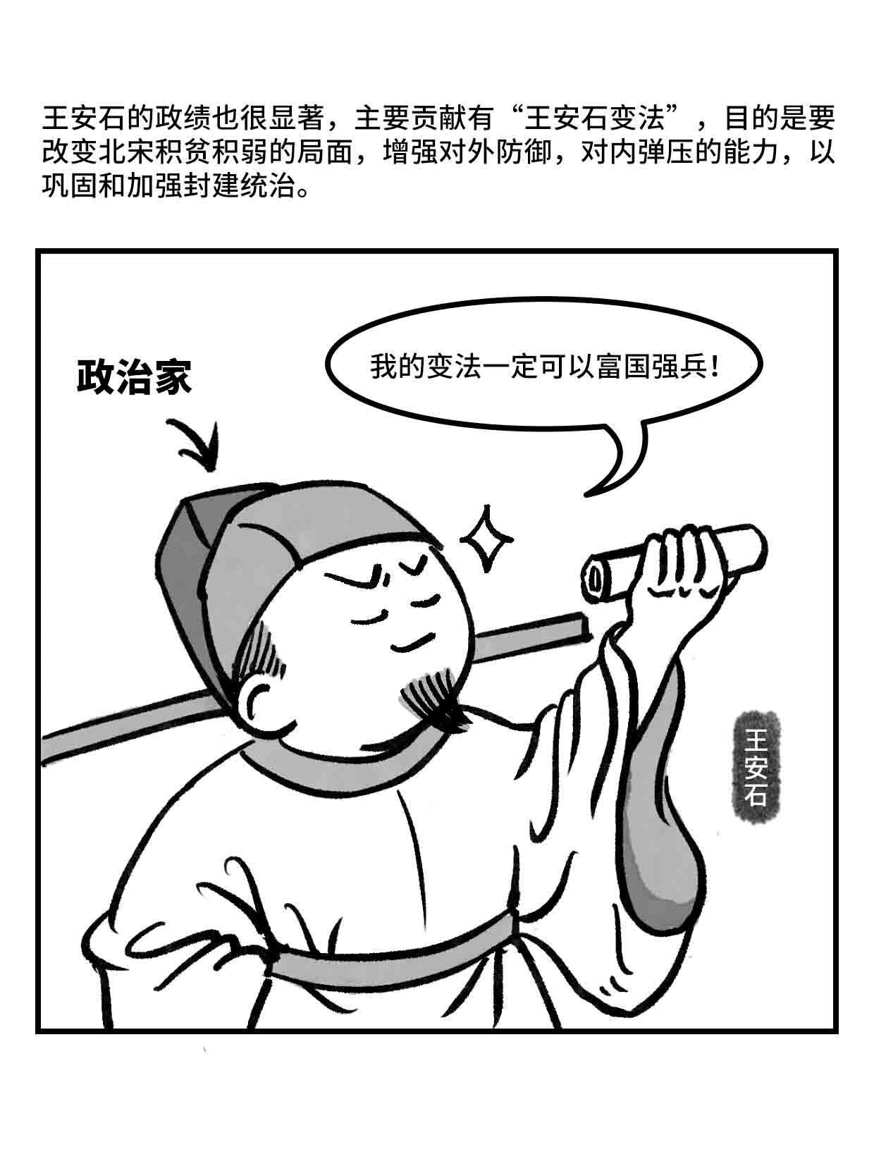 王安石简笔画图片大全图片